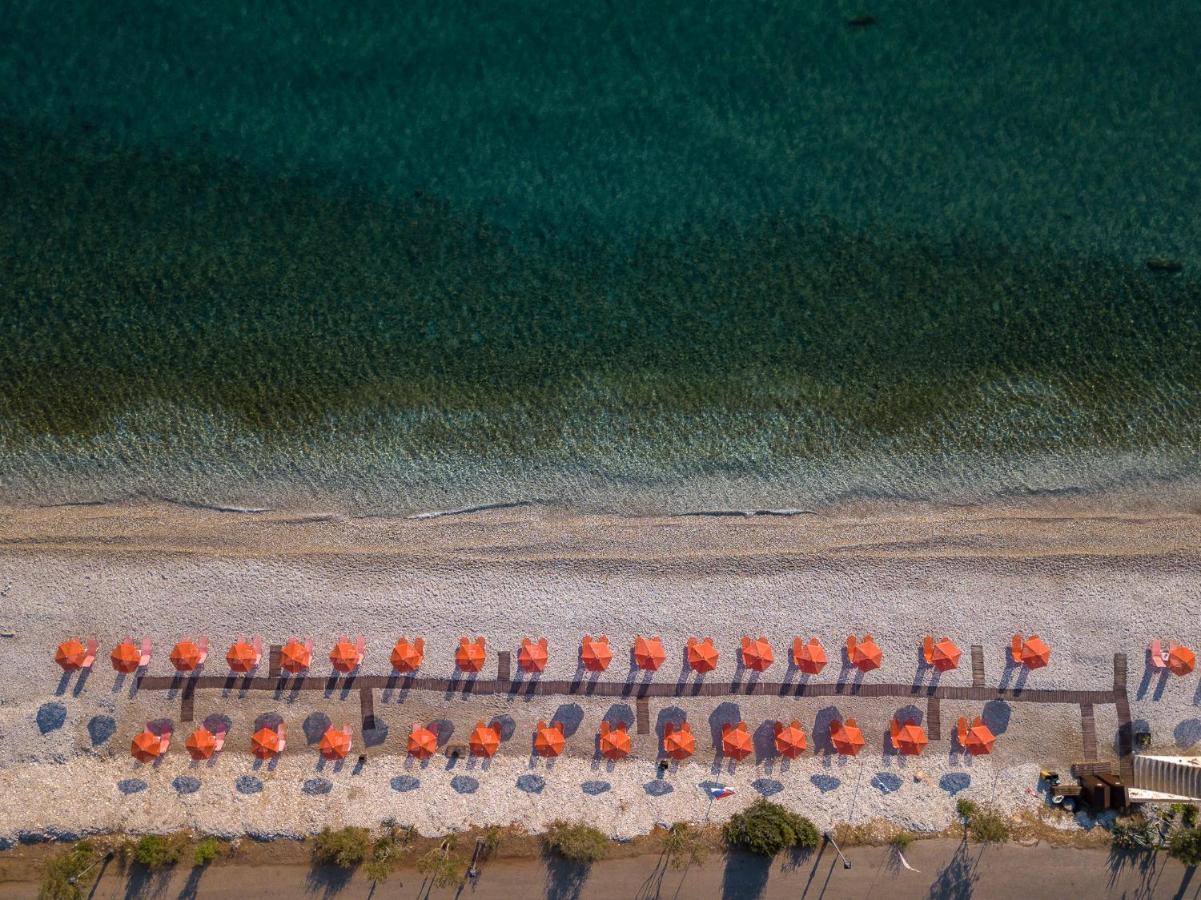 Akrogiali Studios Poros  Luaran gambar